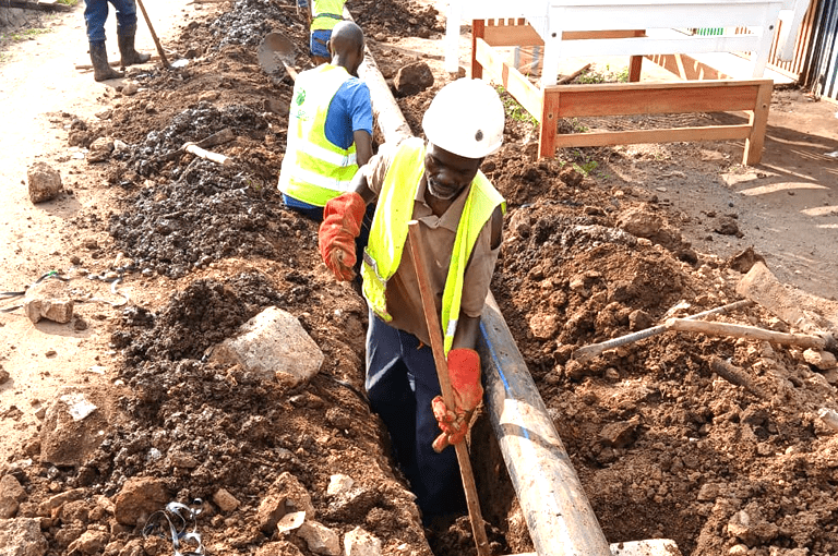 Ganesh construction company ltd general pipeline installation, waste water and treatment, road construction & engineering works in Kenya