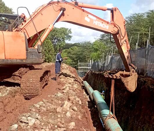 Ganesh construction company general pipeline installation, road construction & engineering works in Kenya