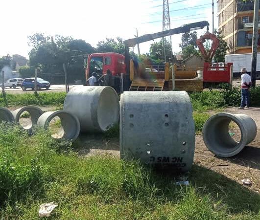 Ganesh construction company general sewer line construction & engineering works in Kenya