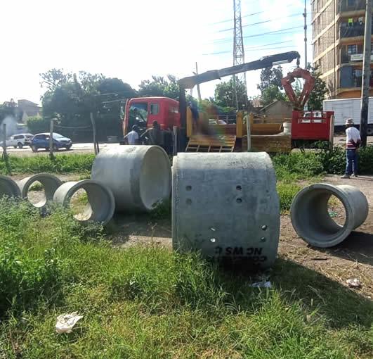 Ganesh construction company general sewer line construction & engineering works in Kenya
