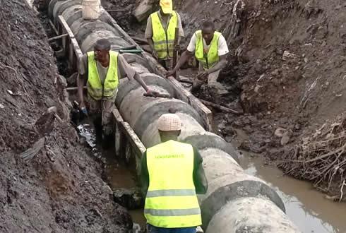 Ganesh construction company ltd general pipeline installation, waste water and treatment, road construction & engineering works in Kenya